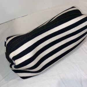 Striped Cosmetic Bag